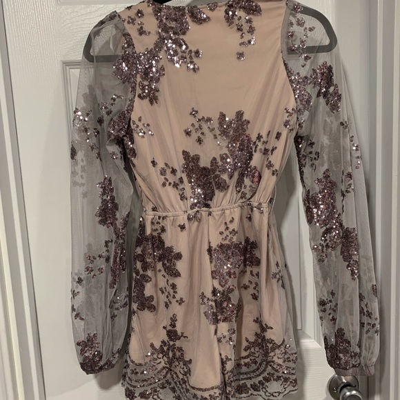 Silver romper. - Picture 2 of 2